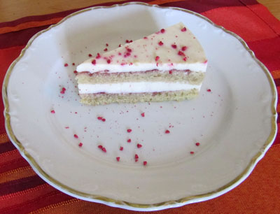 Joghurttorte Schnitt